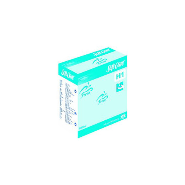 Diversey Flüssigseife 6960300 Soft Care, Fresh H1, dezent, 800 ml, Nachfüllkartusche 3444351103640 Diversey