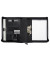 Ringbuchmappe BERGAMO mit Hebelmechanik RV schwarz 370x310x65mm