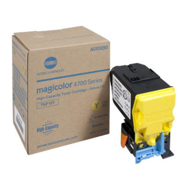 Toner A0X5250, cyan, ca. 6000 Seiten