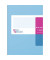 Geschäftsbuch 86-16210 blau A6 kariert 70g 32 Blatt 64 Seiten