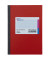 Geschäftsbuch 86-16271 rot A6 kariert 70g 48 Blatt 96 Blatt