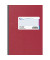 Geschäftsbuch 86-15271 rot A5 kariert 70g 48 Blatt 96 Seiten