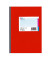 Geschäftsbuch 86-15272 rot A5 kariert 70g 96 Blatt 192 Seiten