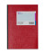 Gesch&auml;ftsbuch 86-18752, rot, A5, kariert, 70g, 96 Blatt / 192 Seiten