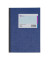 Geschäftsbuch 86-15172, blau, A5, liniert, 70g, 96 Blatt / 192 Seiten