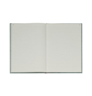 Geschäftsbuch 86-14122 grau A4 liniert 80g 96 Blatt 192 Seiten paginiert