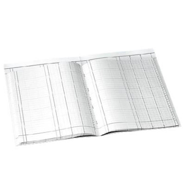 Spaltenbuch 86-1103101 86-1103101, A4, 40 Blatt / 80 Seiten, mit Kopfleiste, 3 Spalten &uuml;ber 1 Seite