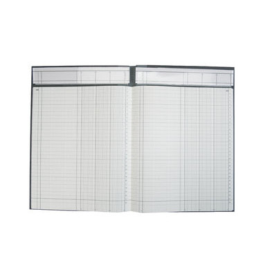 Spaltenbuch 86-11032, A4, 96 Blatt / 192 Seiten, mit fester Kopfleiste, 3 Spalten &uuml;ber 1 Seite, paginiert