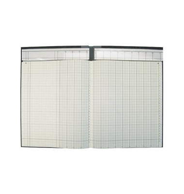 Spaltenbuch 86-11632, A4, 96 Blatt / 192 Seiten, mit fester Kopfleiste, 13 Spalten &uuml;ber 2 Seiten, paginiert