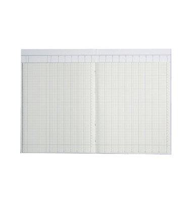 Spaltenbuch 86-11661 A4 40 Blatt mit Kopfleiste 16 Spalten über 2 Seiten
