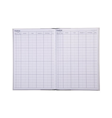 Posteingangsbuch 861094603 harter Einband schwarz A4 96 Blatt Posteingangsbuch 861094603 harter Einband schwarz A4 96 Blatt
