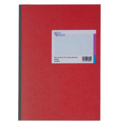 Geschäftsbuch 86-14271 rot A4 kariert 70g 48 Blatt 96 Seiten