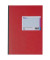 Geschäftsbuch 86-14271 rot A4 kariert 70g 48 Blatt 96 Seiten