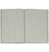 Gesch&auml;ftsbuch 86-1529201, mehrfarbig, A5, kariert, 70g, 96 Blatt / 192 Seiten