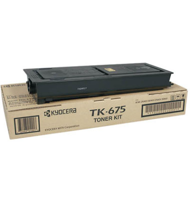 Toner 1T02H00EU0 (TK-675), schwarz, ca. 20000 Seiten