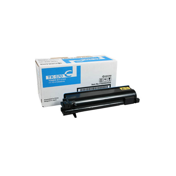 0632983013250 - TK 570C - Cyan - original - Tonerpatrone - für ECOSYS P7035cdn P7035cdn KL3  FS-C5400DN