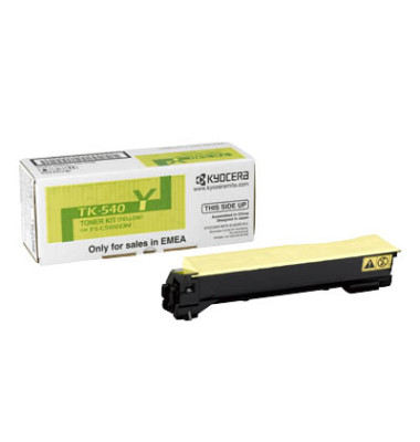 Toner 1T02HLAEU0 (TK-540Y), gelb, ca. 4000 Seiten