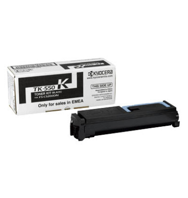 Toner 1T02HM0EU0 (TK-550K), schwarz, ca. 7000 Seiten