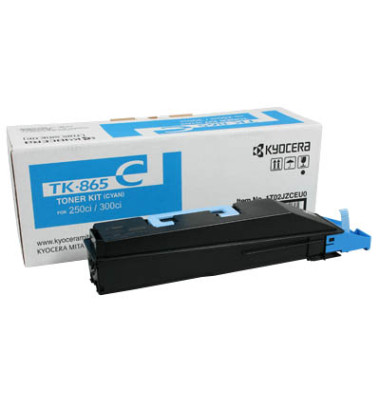 Toner TK-865C cyan ca 12000 Seiten