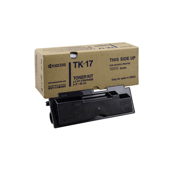 0632983001769 - TK 17 - Schwarz - Original - Tonersatz - für FS-1000 1000+N100 1010 1010N100 1050