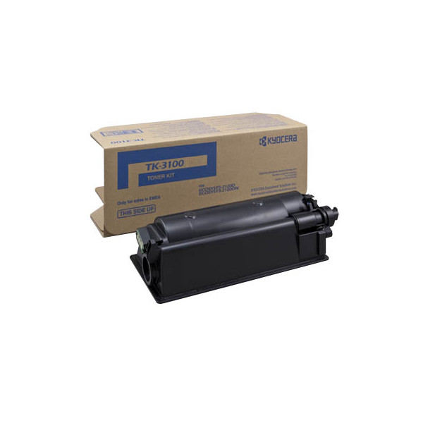 0632983026076 - 4300 DN Original TK-3100 Toner schwarz 12500 Seiten (1T02MS0NL0) für ECOSYS M3040dn M3540dn FS-2100D 2100DN 4100DN