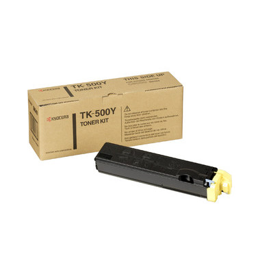 Toner TK-500Y gelb ca 8000 Seiten Toner TK-500Y gelb ca 8000 Seiten
