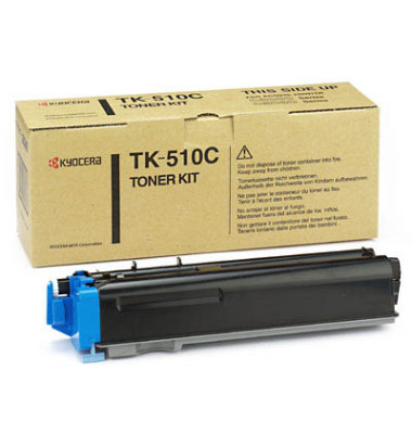 Toner 1T02F3CEU0 (TK-510C), cyan, ca. 8000 Seiten
