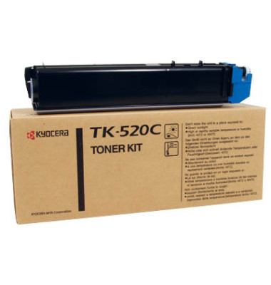 Toner 1T02HJCEU0 (TK-520C), cyan, ca. 4000 Seiten