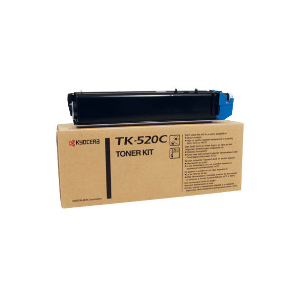 0632983005880 - Toner 1T02HJCEU0 (TK-520C) cyan ca 4000 Seiten 0632983005880 Kyocera
