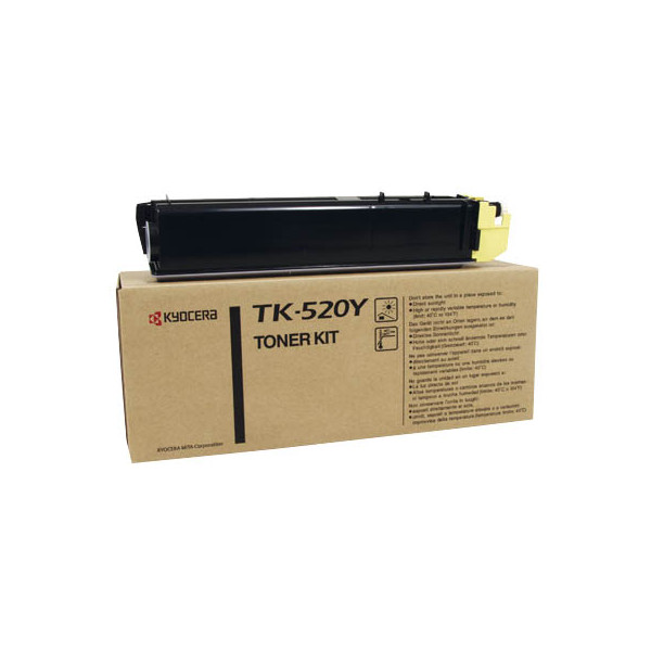 0632983005927 - Kyocera Mita Kyocera TK-520Y   1T02HJAEU0 Toner Gelb für ca 4000 Seiten (1T02HJAEU0)