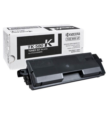 Toner 1T02KT0NL0 (TK-580K), schwarz, ca. 3500 Seiten