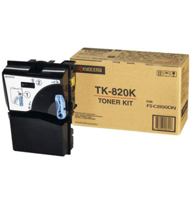 Toner TK-820K schwarz ca 15000 Seiten Toner TK-820K schwarz ca 15000 Seiten