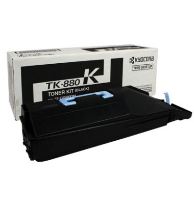 Toner 1T05JN0NL0 (TK-880K), schwarz, ca. 25000 Seiten