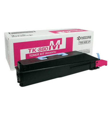Toner 1T02KABNL0 (TK-880M), magenta, ca. 18000 Seiten