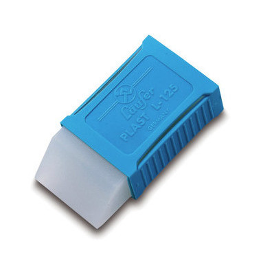 Radierer Plast L-125 transp. 48x24x11mm Kunstst. Radierer Plast L-125 transp. 48x24x11mm Kunstst.