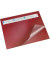 Schreibunterlage Durella DS 44654 mit Kalenderstreifen rot 65x52cm Kunststoff
