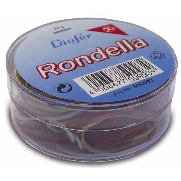 4006677505431 - Gummiringe Rondella Ø 65mm rot 25g 4006677505431 Läufer 25 Gramm