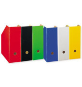 Stehsammler Color 100420029, A4, blau, Karton, 105mm