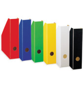 Stehsammler Color 100552129, A4, gelb, Karton, 70mm