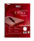 Collegeblock 100050247 Business Office Notes, Lineatur 22 / liniert mit Rand innen, A4+, 70g, rot, 80 Blatt