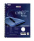 Collegeblock 100050258 Office / liniert, A5+, 70g, blau, 80 Blatt