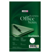 Briefblock Office A5 blanko weiß 50 Blatt