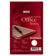 Briefblock Office A5 kariert weiß 50 Blatt