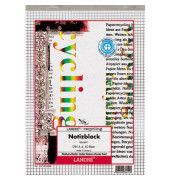 Notizblock 367405008 Recycling, kariert / Lineatur 22, A4, 60g, braun, 50 Blatt