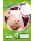 Notizblock 100050445, Tier, liniert / Lineatur 3, A4, 80g, sortiert, 50 Blatt