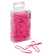 Gummibänder 2827 2 x 55mm pink ultra dünn 150 Stück