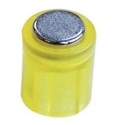 Haftmagnete rund Super Power Magnet Zylinder gelb 14x9mm 6 St