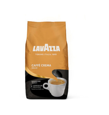 Lavazza Dolce Caffecrema ganze Bohnen 1kg - Bürobedarf Thüringen