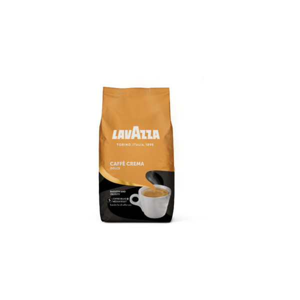 1kg - Bohnen Caffecrema ganze Dolce Lavazza Thüringen Bürobedarf
