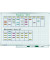 Whiteboard-kariert Professional, 7-100154, 120x90cm, emailliert, Aluminiumrahmen